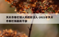 天长市秦栏镇人民政府法人-2021年天长市秦栏镇最新干部