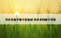 天长市属于哪个区县城-天长市归哪个市管