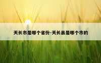 天长市是哪个省份-天长县是哪个市的