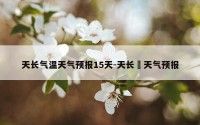 天长气温天气预报15天-天长巿天气预报