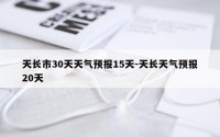 天长市30天天气预报15天-天长天气预报20天